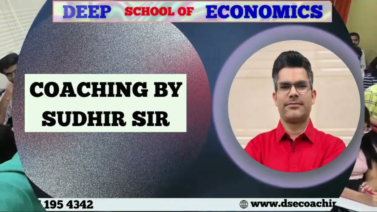 [2026] Lec-02 SRF, LIP, LIV | Econometrics Eco(h) Sem-4 | by Sudhir Sir