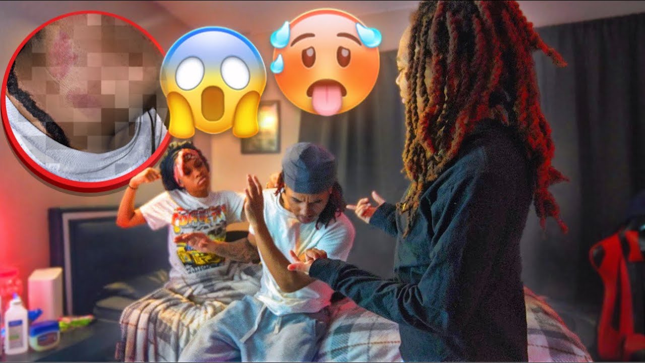 HICKEY PRANK ON GIRLFRIEND😱 *She Went Crazy* Ft. @sgcbrooke