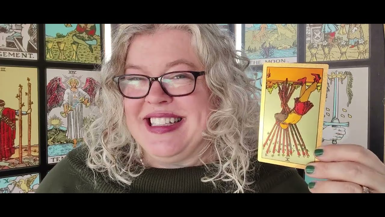 Wednesday Card: Ten of Wands reversed