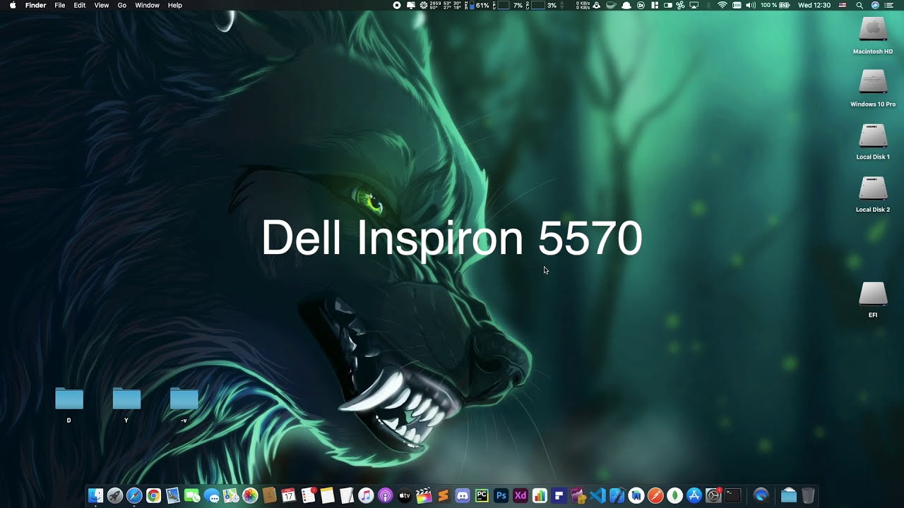How to: Hackintosh macOs Catalina on Dell Inspiron 5570 (using OpenCore Bootloader)