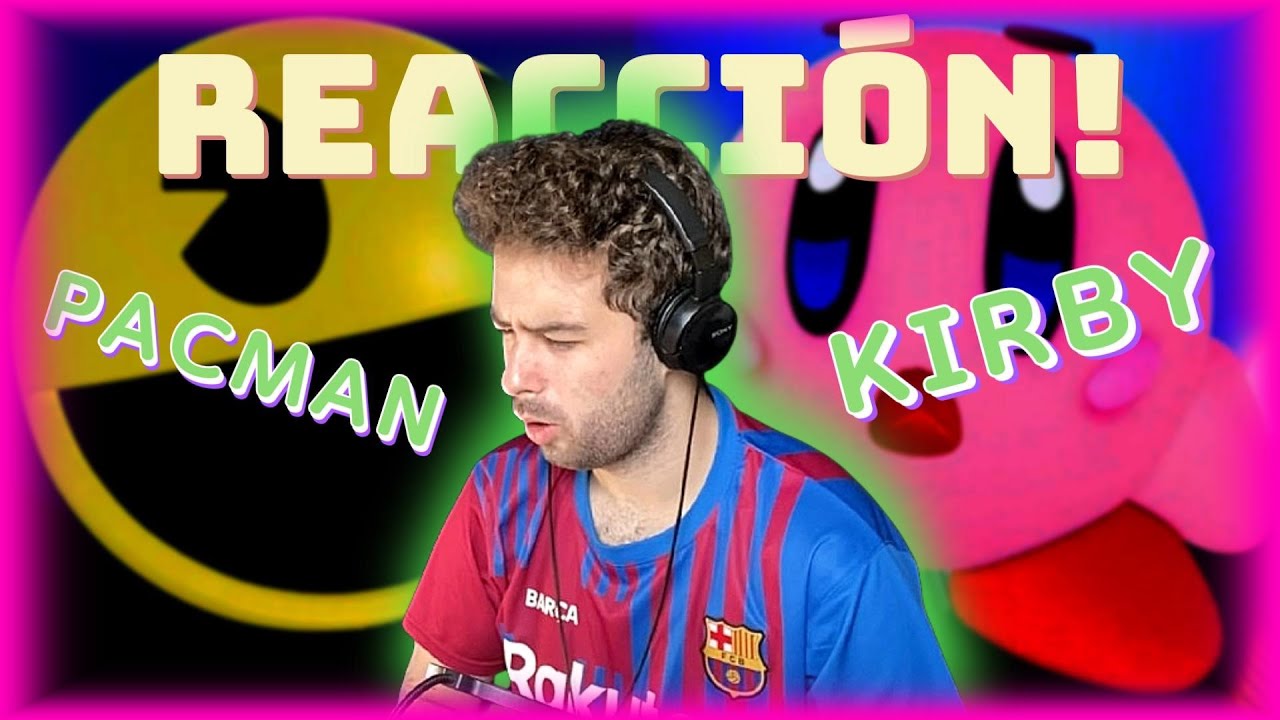 REACCION A LA NUEVA BATALLA KIRBY VS PACMAN! | Épicas Batallas de Rap del Frikismo ║SANTI_FS08