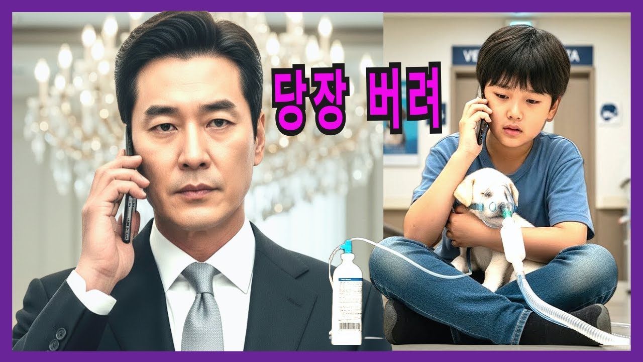 그날, 강아지를 안고 있는 도윤이를 본 순간 재벌 아버지가 두려워했던 것은 책임이었다 