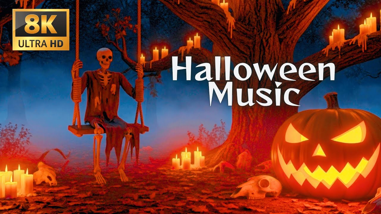 Best Halloween Music 2025 🎃 Spooky Relaxing Background Ambience ~ Best Scary Night Songs Mix