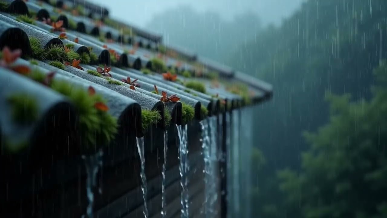 Relaxing Rain at Night for Deep Sleep