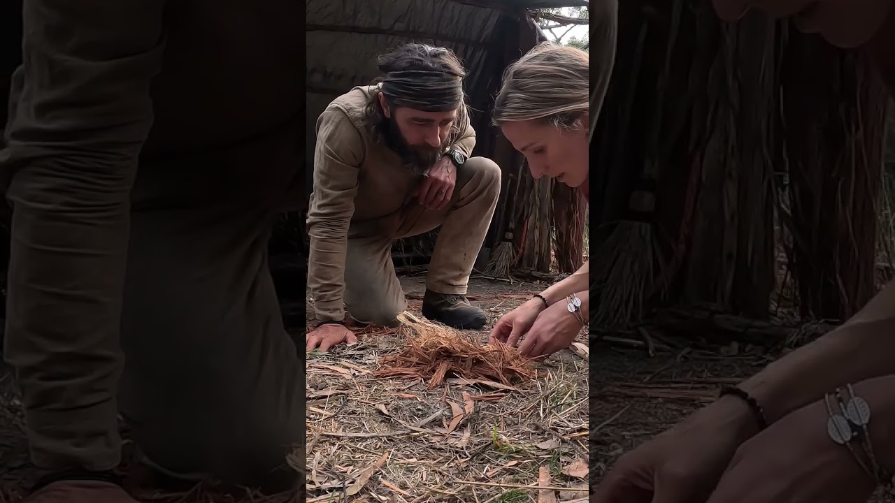 First Bow Drill Fire!