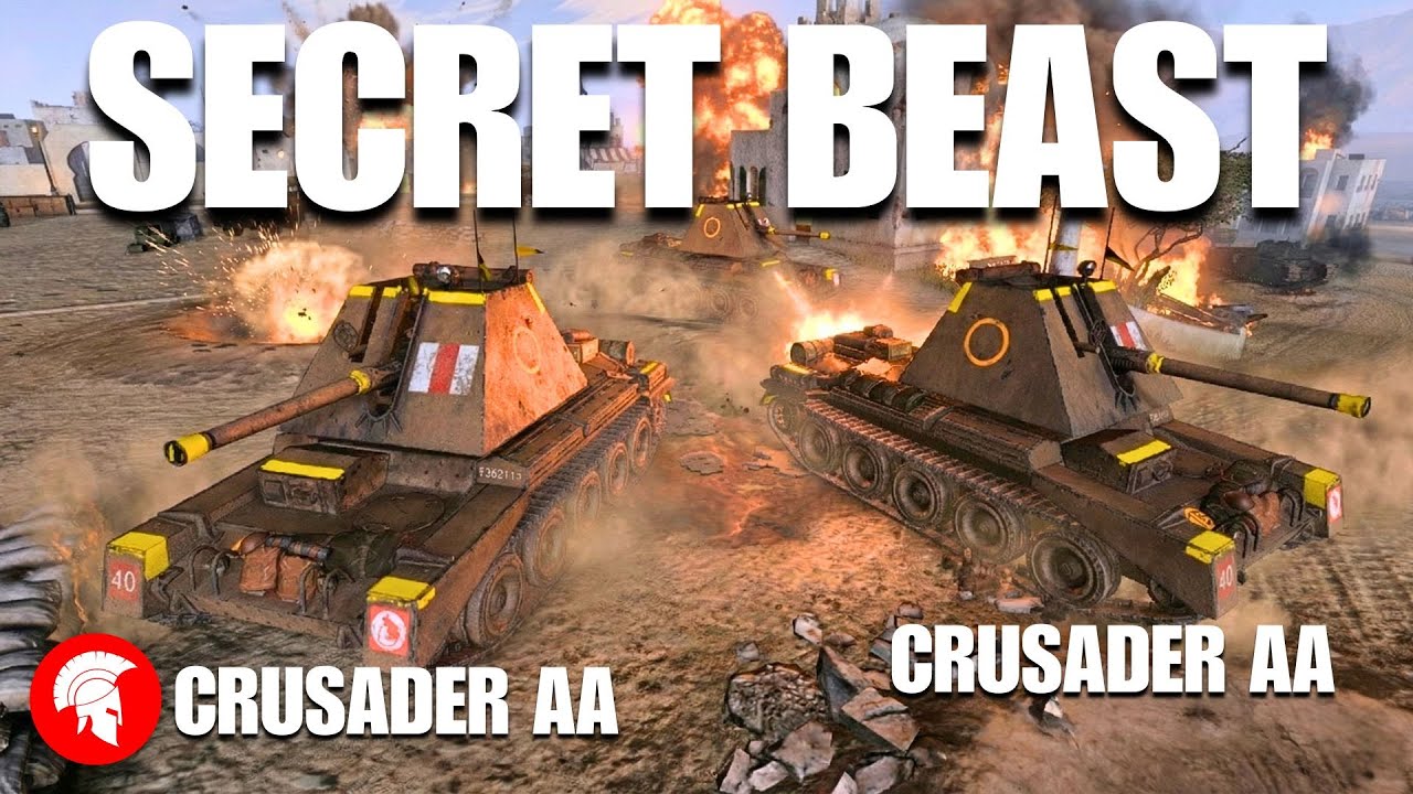 The Crusader AA is the Brits' Secret MONSTER! - 3vs3 - British Forces - Company of Heroes 3
