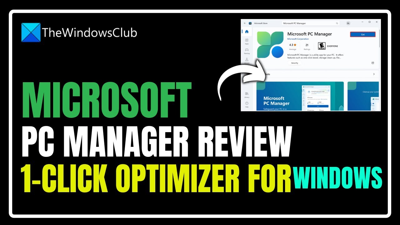 Microsoft PC Manager review: 1-click optimizer for Windows 11