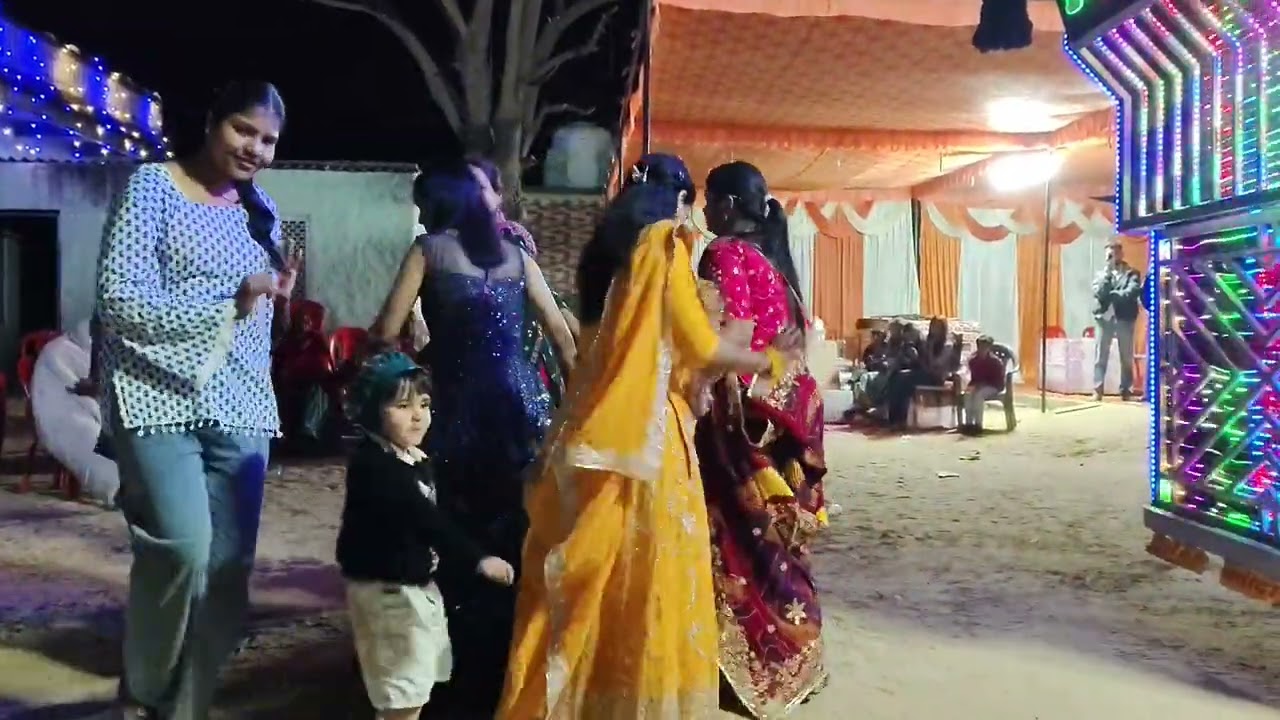 #rajasthanidance in marriage 
