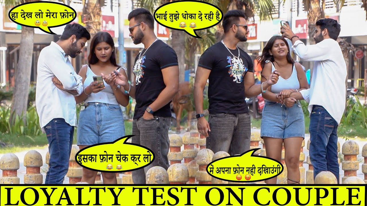 Loyalty Test On Couple For Movie Ticket ( Gone Wrong) || Crazy Kabir