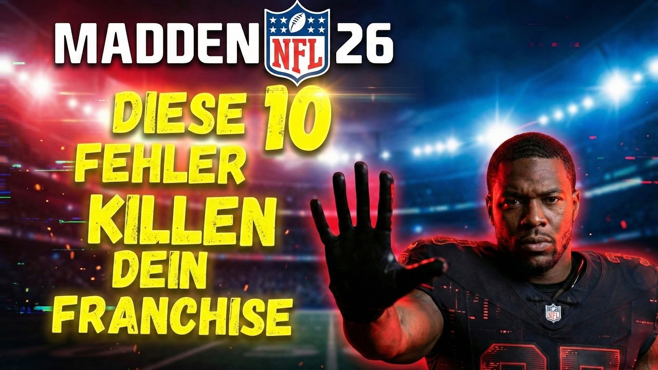 MADDEN 26 FRANCHISE: 10 tödliche Fehler, die du vermeiden MUSST! 🚫🏈