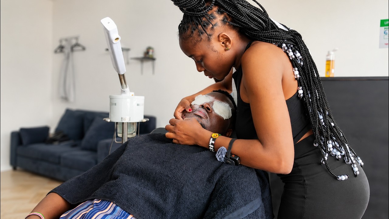 ASMR: $7 Full-Service Barbershop Massage&hellip; I Wasn't Ready for This Level of Relaxation 😴
