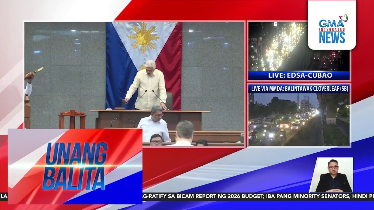 Senado at Kamara, ni-ratify ang bicam report para sa 2026 national budget | Unang Balita