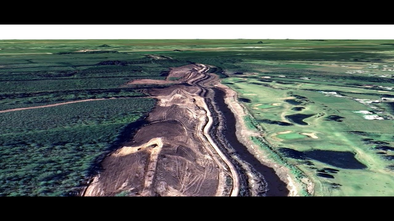 ARGENTINA CONSTRUYE TREMENDO RÍO NUEVO de 180 KILÓMETROS