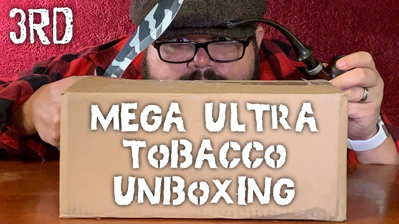 3rd Mega Ultra Tobacco Unboxing and my favorite unique pipe!!!