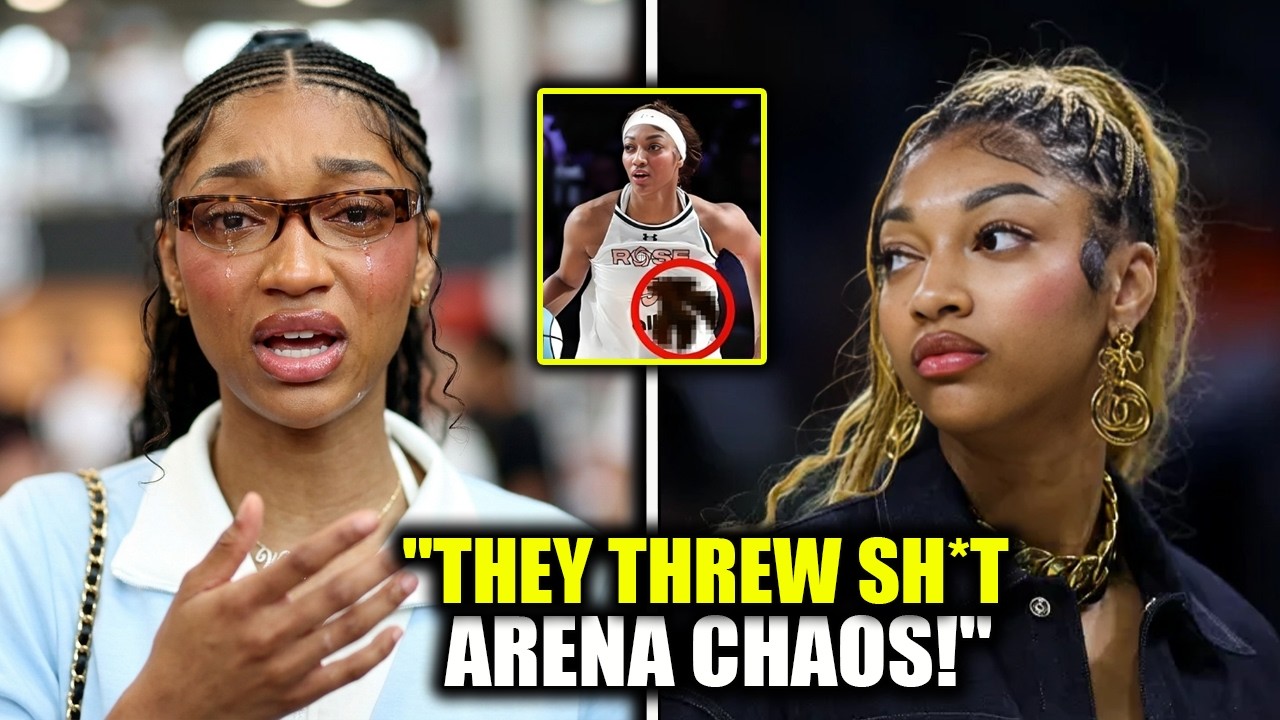 EXCLUSIVE: Angel Reese CRIES After Fans PELT Her With TRASH!