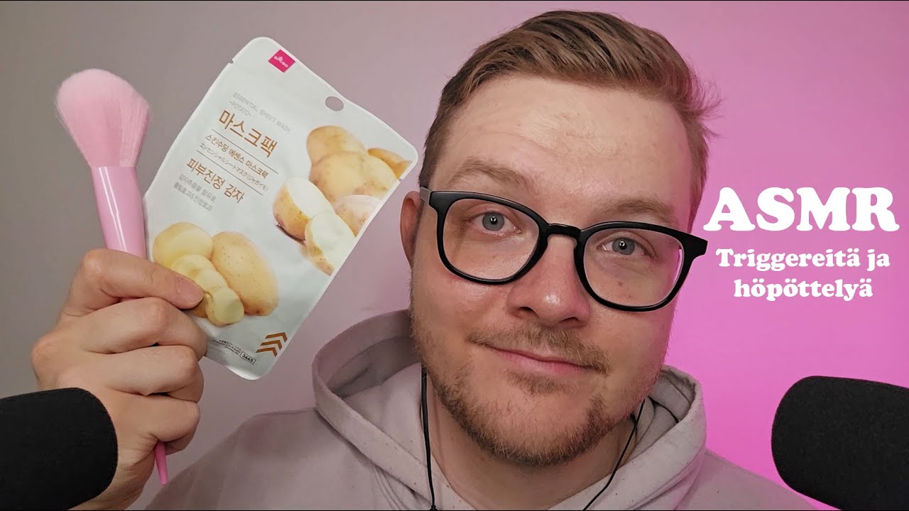 Rentouttavia ASMR Triggereitä ja höpöttelyä 😴 ASMR Suomi