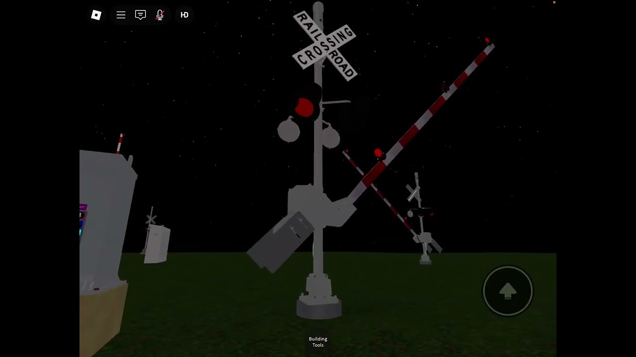 Railroad museum in Roblox 