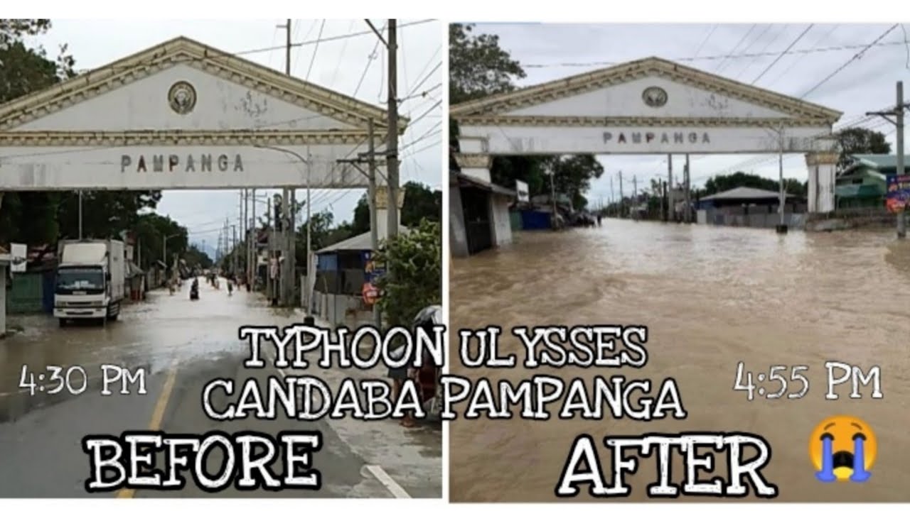 CANDABA PAMPANGA MATINDING HAGUPIT NG TYPHOON ULYSSES