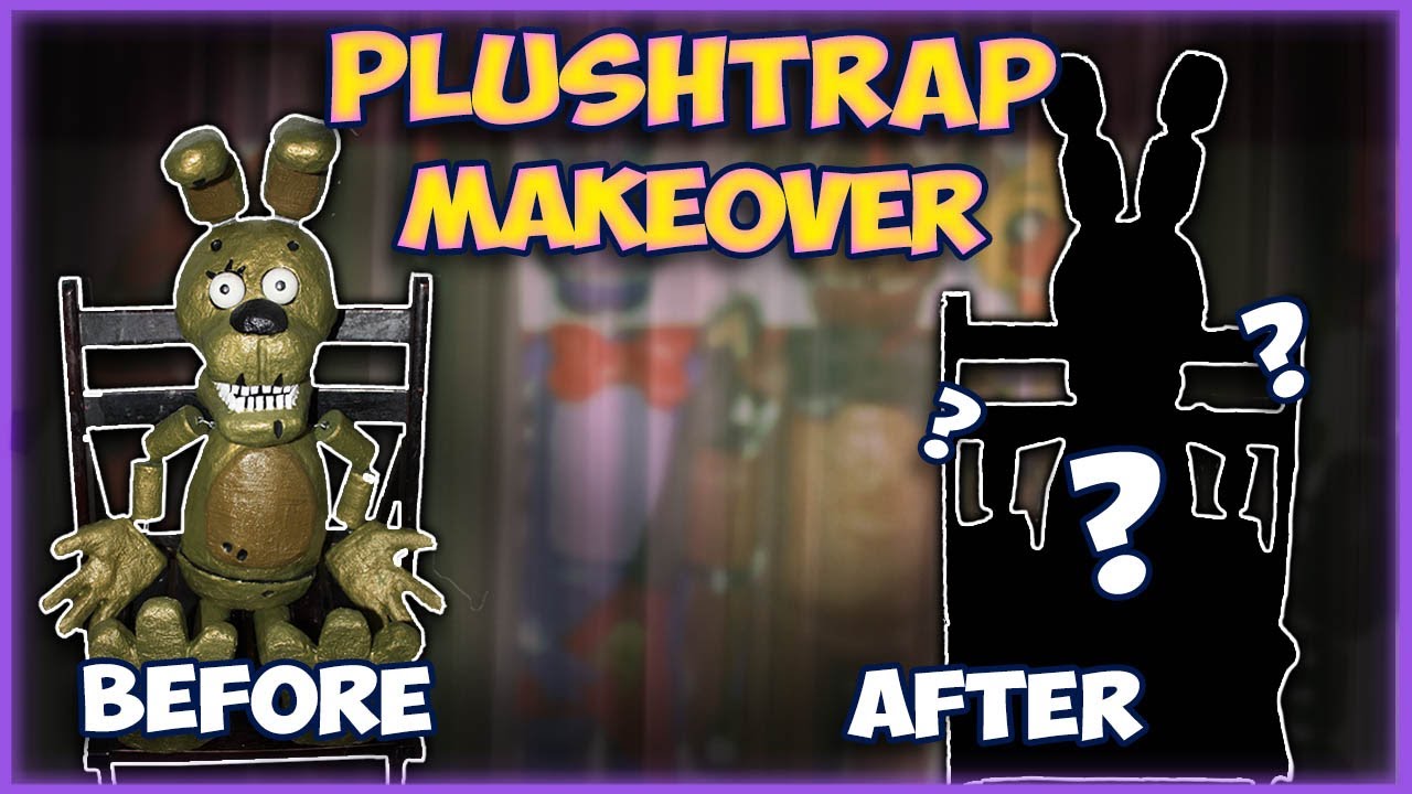 Plushtrap получает плавное преображение! Запчасти и обслуживание FNAF в реальной жизни