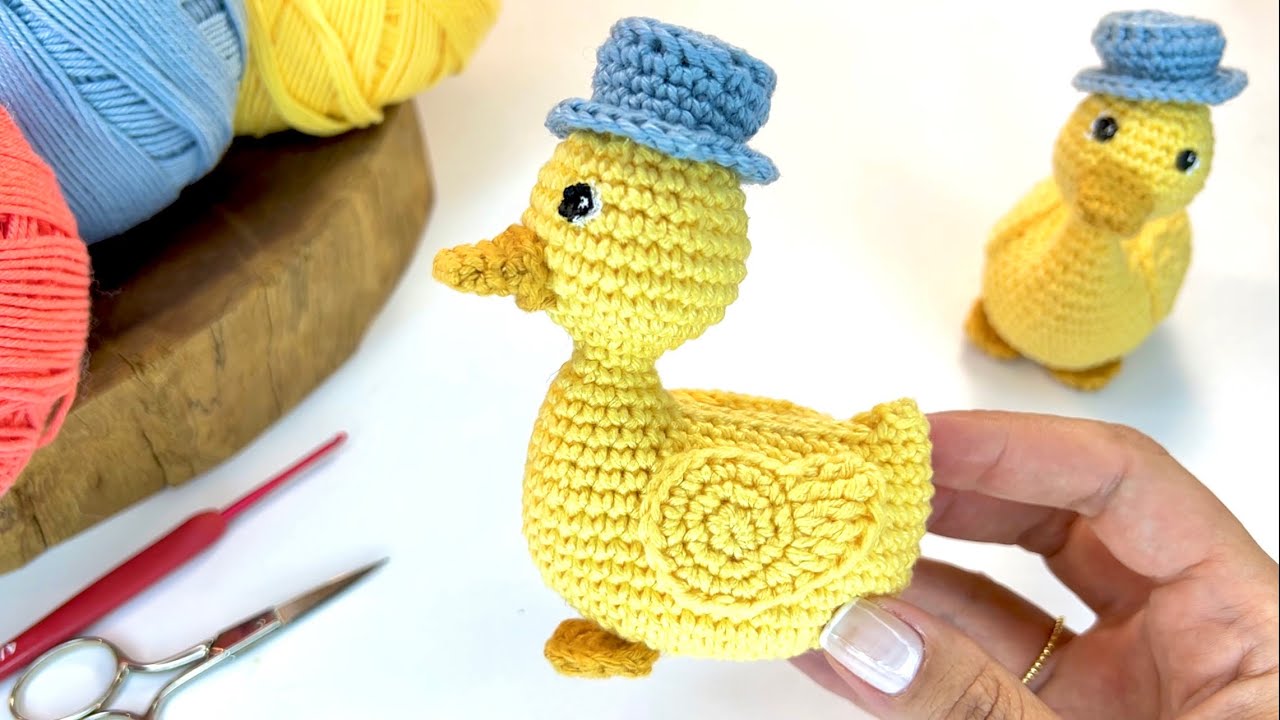 Patinho de Amigurumi - Receita Completa
