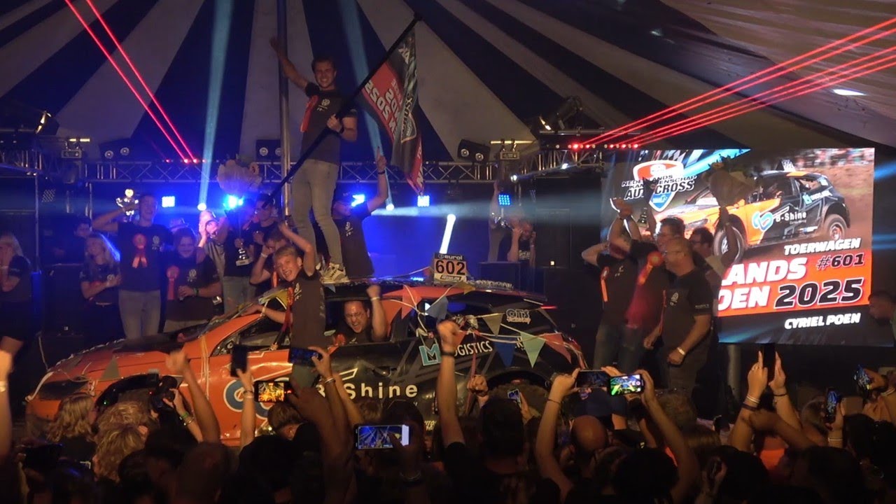 Huldiging Kampioenen NK Autocross 2025