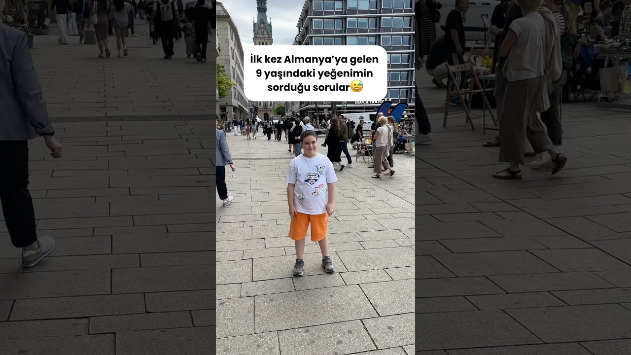 İlk Kez Almanya’ya Gelen 9 Yaşındaki Yeğenimin Sorduğu Sorular😅