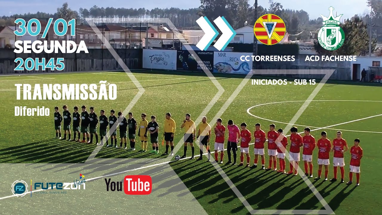 CC Torreenses vs AD Fachense - Campeonato Distrital Iniciados da 2ª Divisão  - Viana do Castelo
