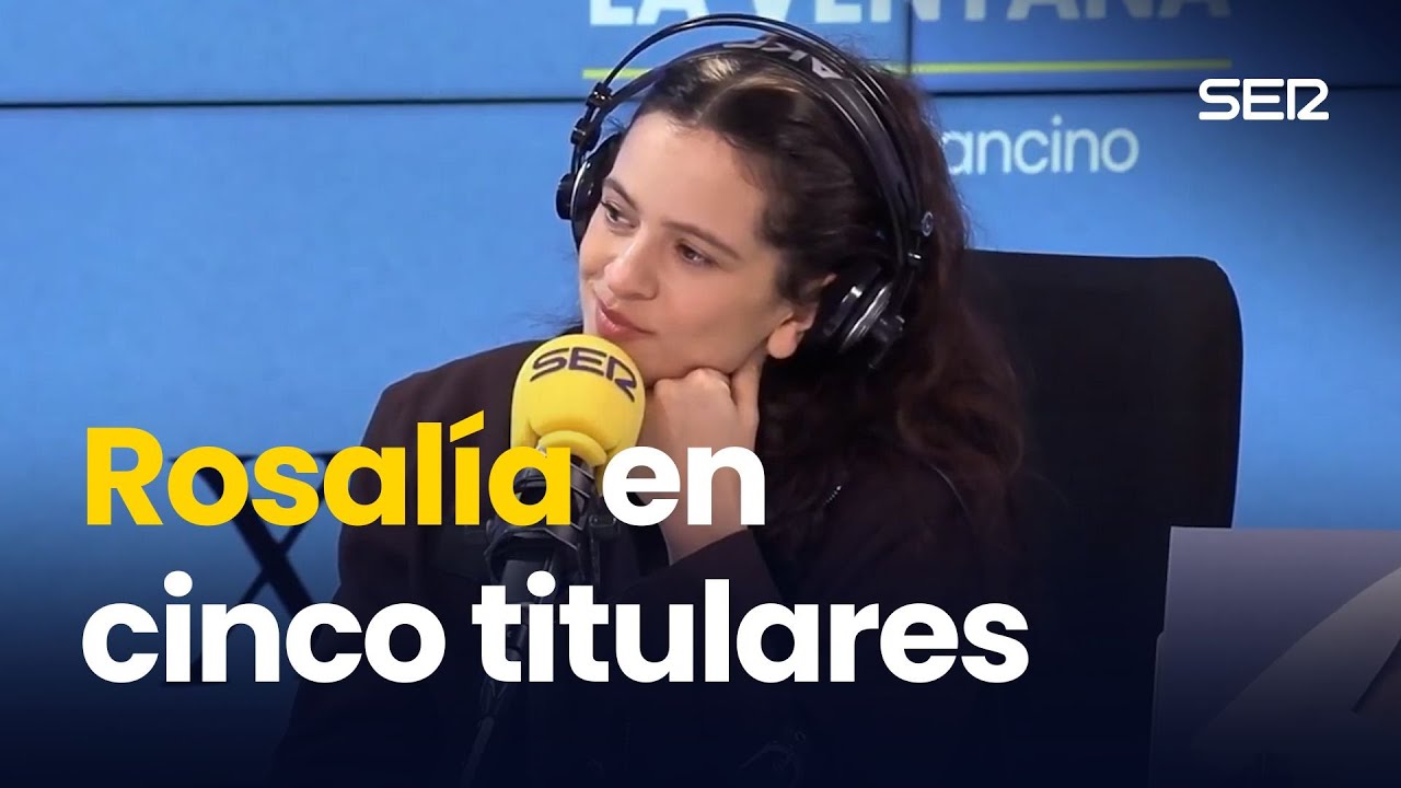 Los MEJORES MOMENTOS de la ENTREVISTA de ROSALÍA en LA VENTANA