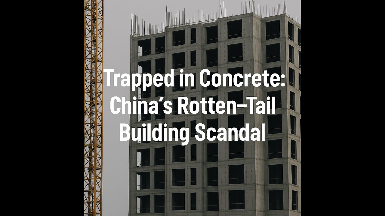 China After 1989 Ep20: Trapped in Concrete: China&rsquo;s Rotten-Tail Building Scandal