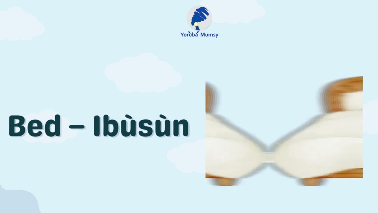 Things At Home In Yoruba Language