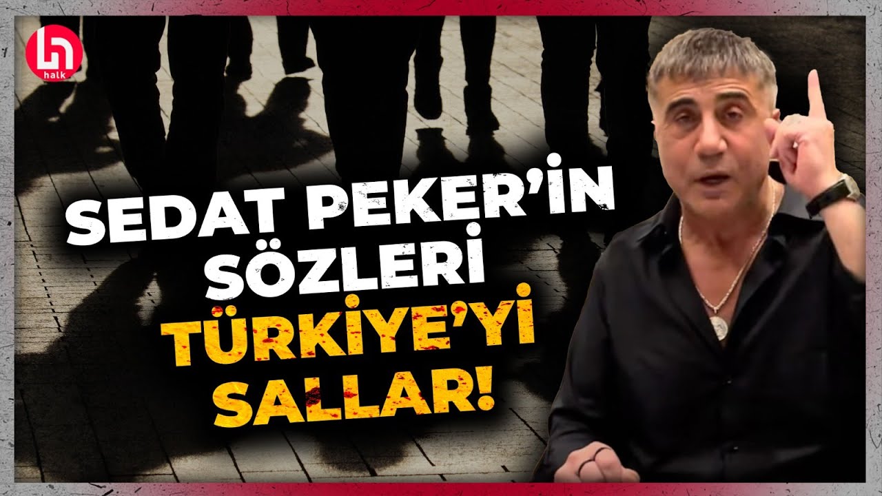 Sedat Peker neler anlattı neler! Gündem olacak kartel açıklaması! 