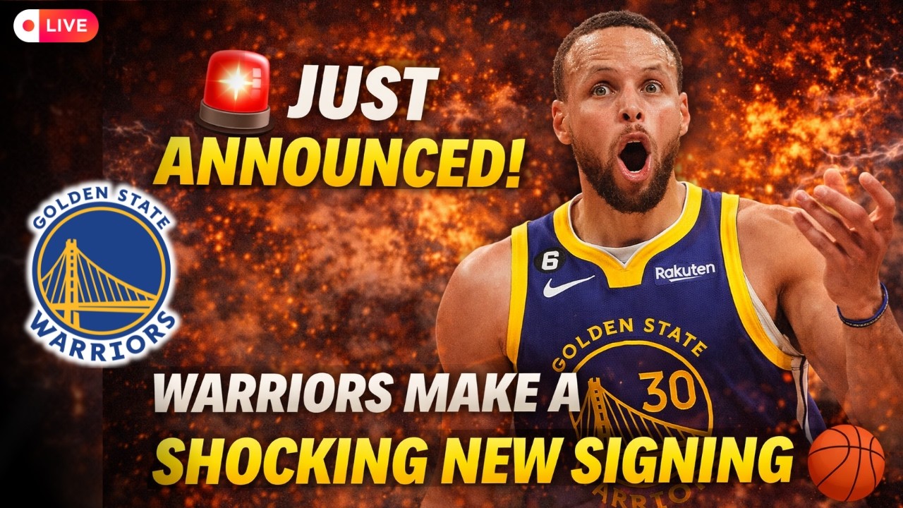 🚨 Warriors Make a SHOCKING New Signing — Just Announced! 🏀