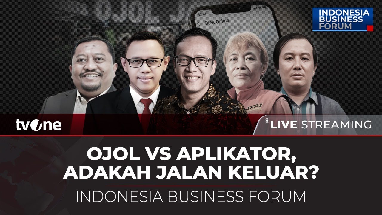 [LIVE] Ojol vs Aplikator, Adakah Jalan Keluar? | Indonesia Business Forum tvOne