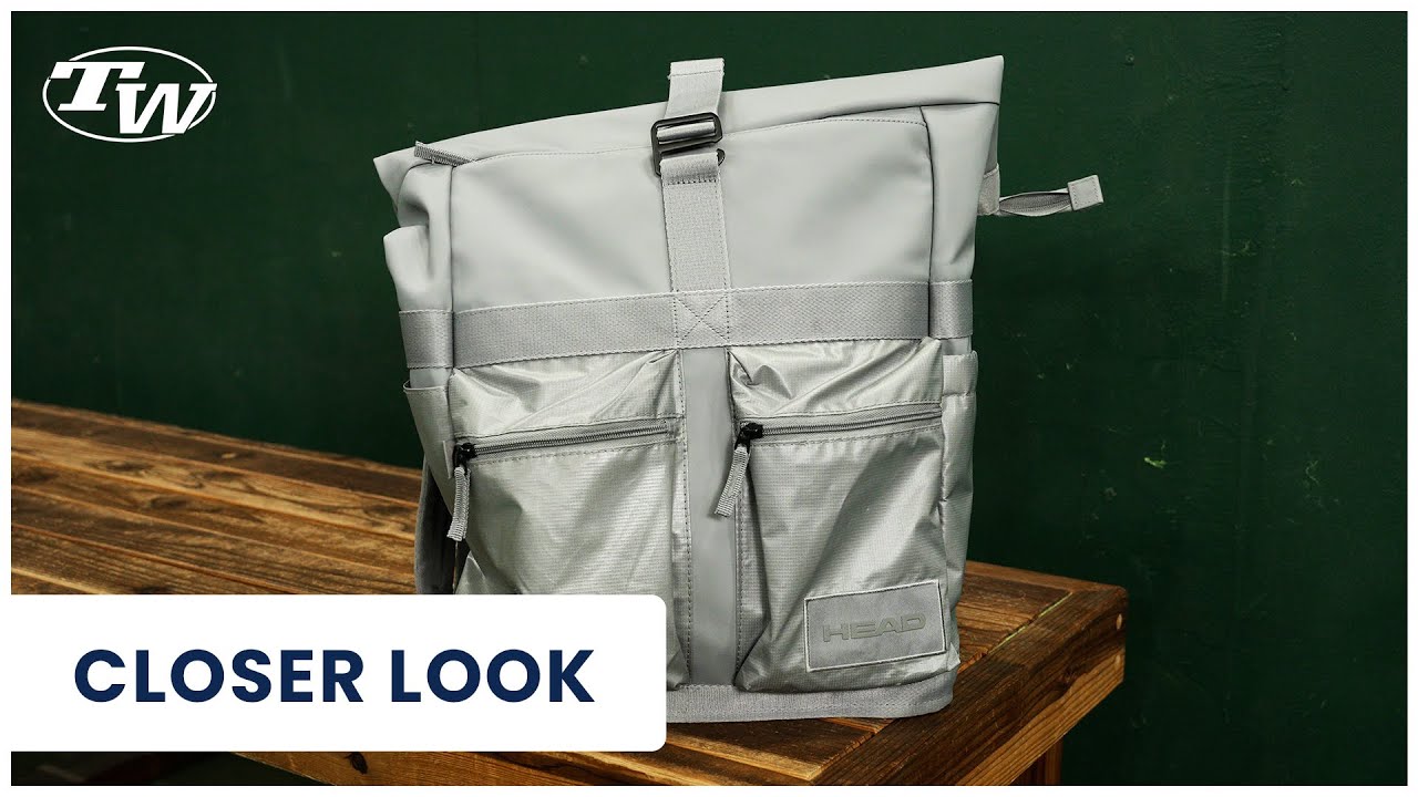 Versatile & large, check out the Head Tour Tennis Backpack in 30L (great for on & off court use!)