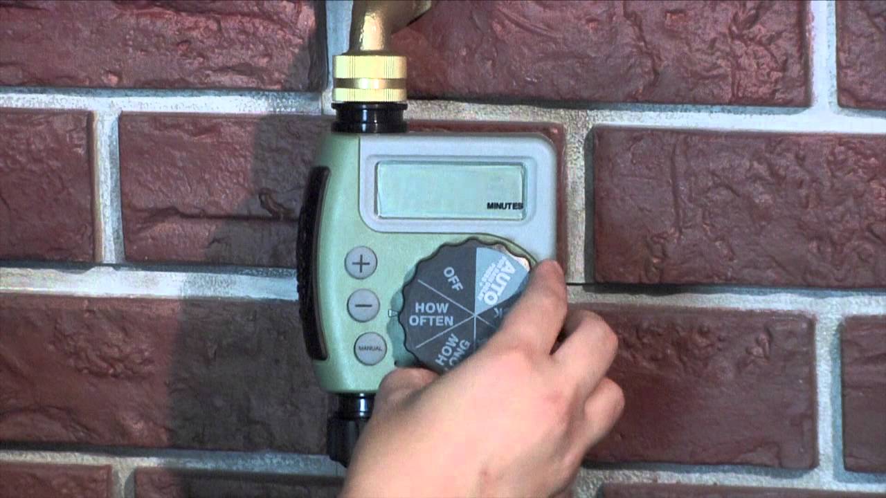 How to Program an Orbit Single Outlet Hose Faucet Timer
