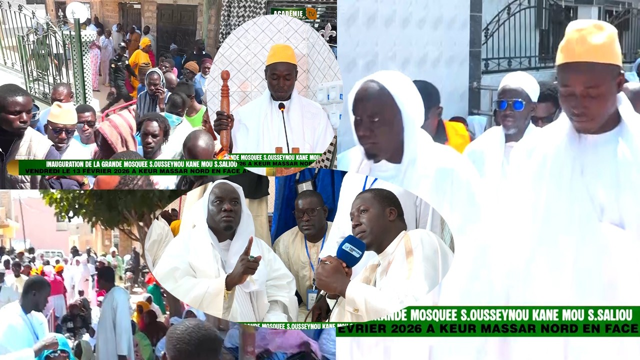 intégralité innauguration Grande Mosquee Serigne Ouseynou Kane mou Serigne Saliou à Keur Massar Ap