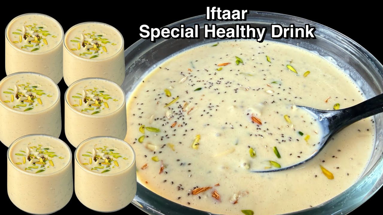 A Healthy Sehri -  Iftaar  Drink For strong bones Lack of vitamin D  Best for weakness 🙂