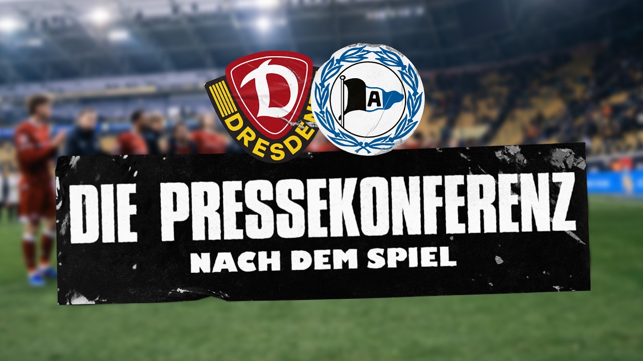 #20 Dynamo Dresden: Die Pressekonferenz nach dem Spiel