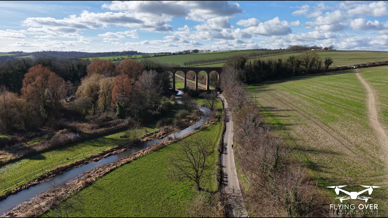 FLYING OVER CINEMATICS - EYNSFORD - 4K UHD Drone Film
