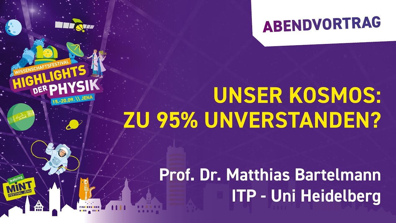 Unser Kosmos: zu 95% unverstanden?