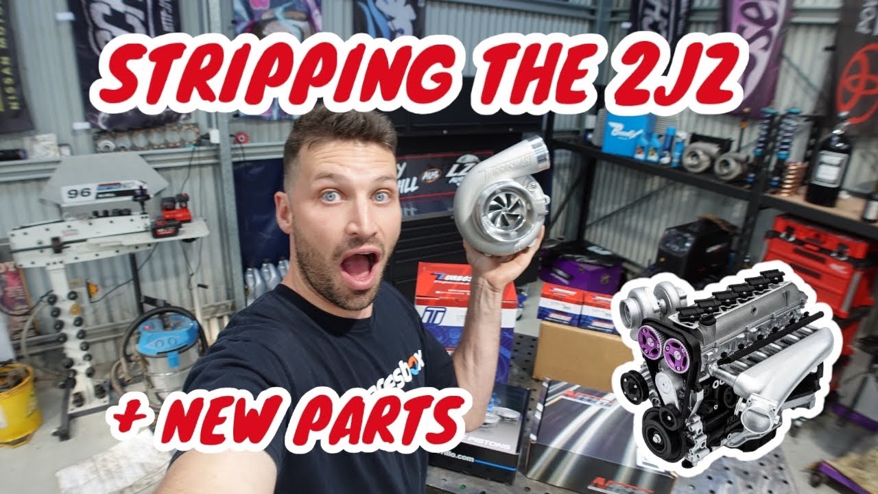 Stripping down the cleanest 2jz!