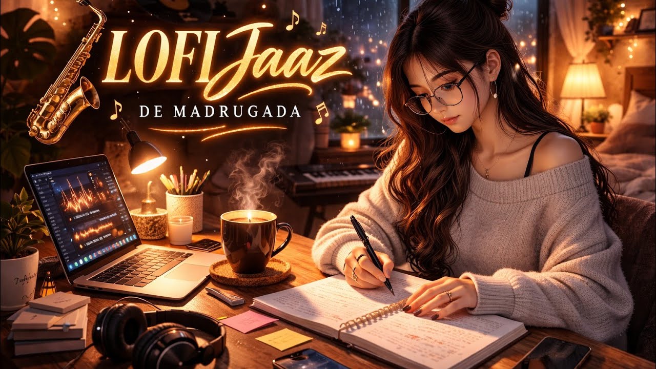 Lofi Jazz para Estudar e Relaxar 📚🌙