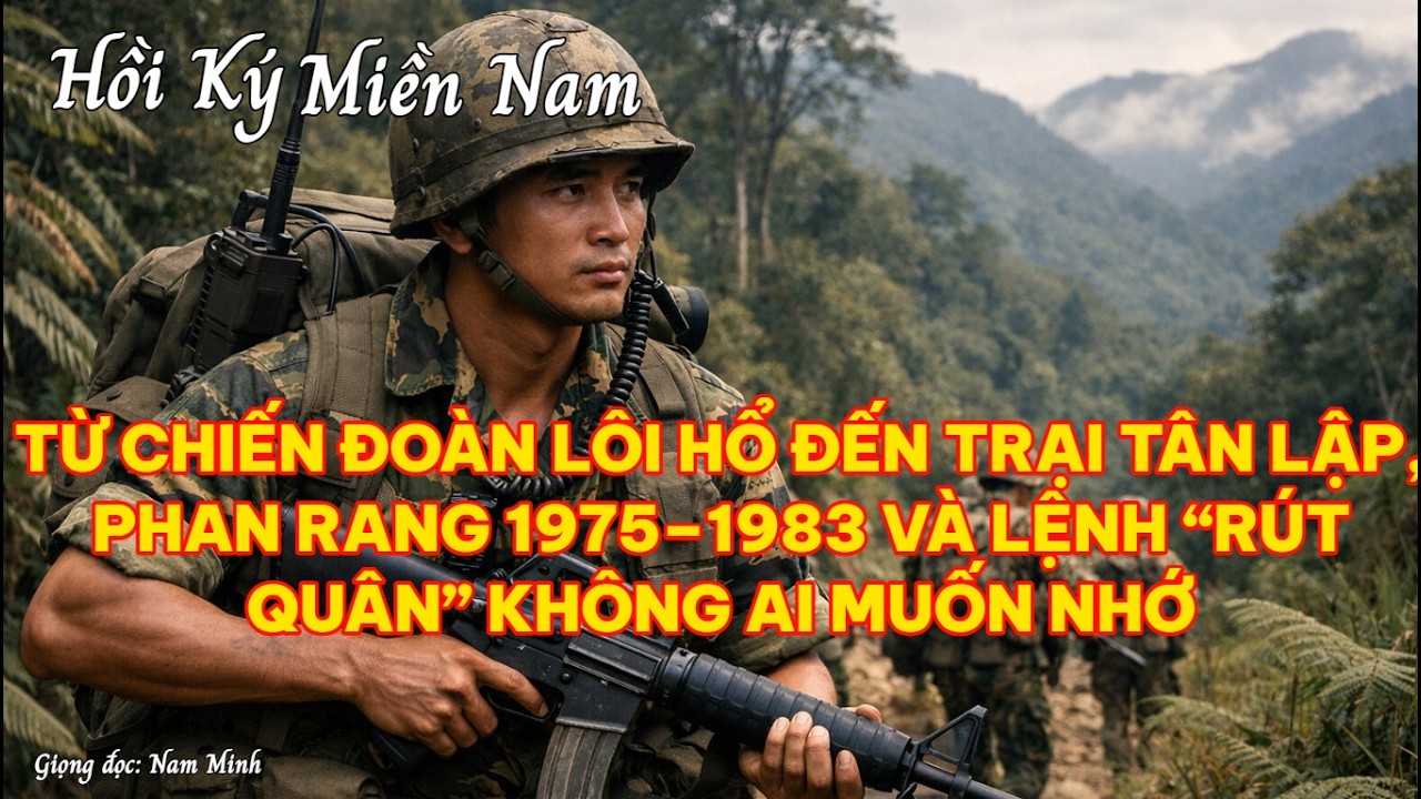 TỪ CHIẾN ĐOÀN LÔI HỔ ĐẾN TRẠI TÂN LẬP, PHAN RANG 1975–1983 VÀ LỆNH “RÚT QUÂN” KHÔNG AI MUỐN NHỚ