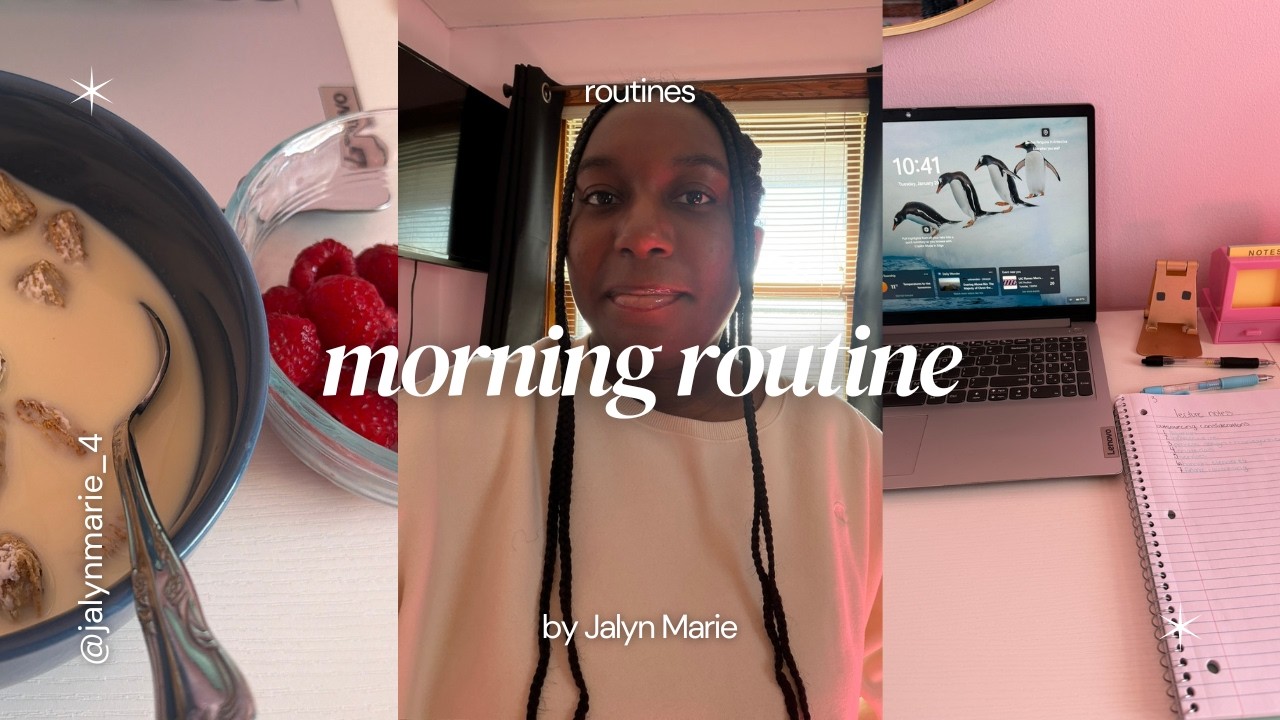 Morning Routine as a Full Time College Student, Content Creator, & Part Time Job