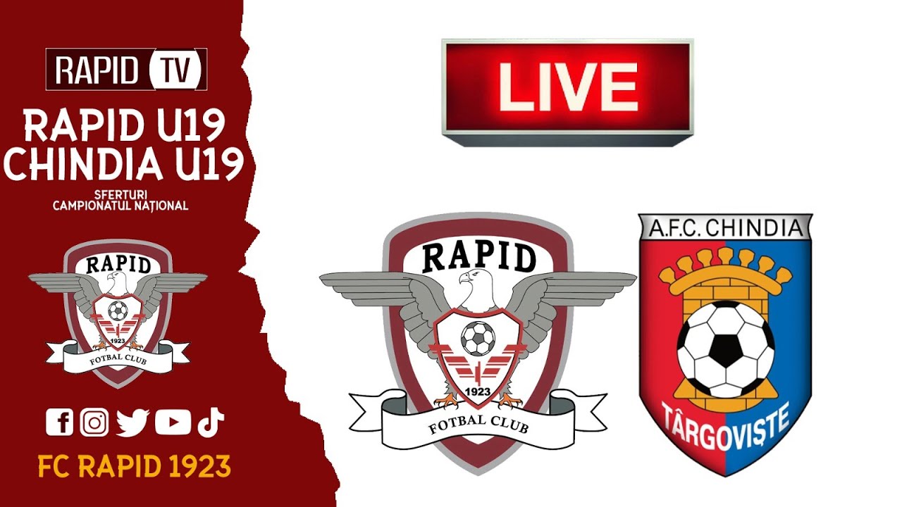 Rapid - Chindia Targoviste 1:0 | CN U19 | Sferturi | Full match