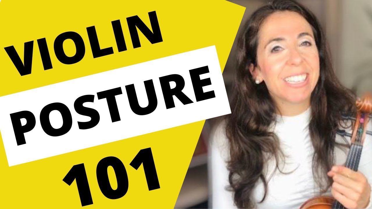 VIOLIN POSTURE 101. HOW TO STAND AND SIT CORRECTLY WHEN PLAYING VIOLIN.