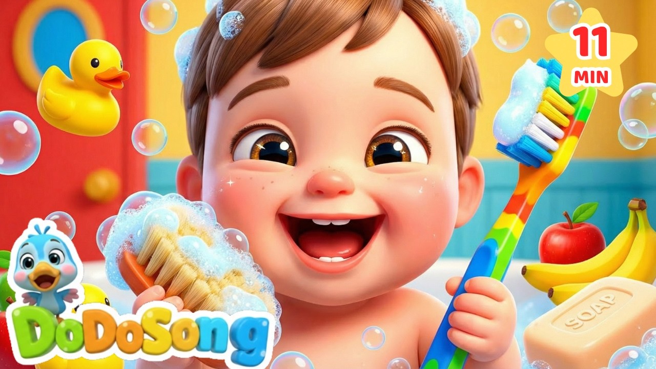 Clean & Healthy Habits Songs for Kids | Learn Good Habits 🎵 | Dodosong Nursery Rhymes