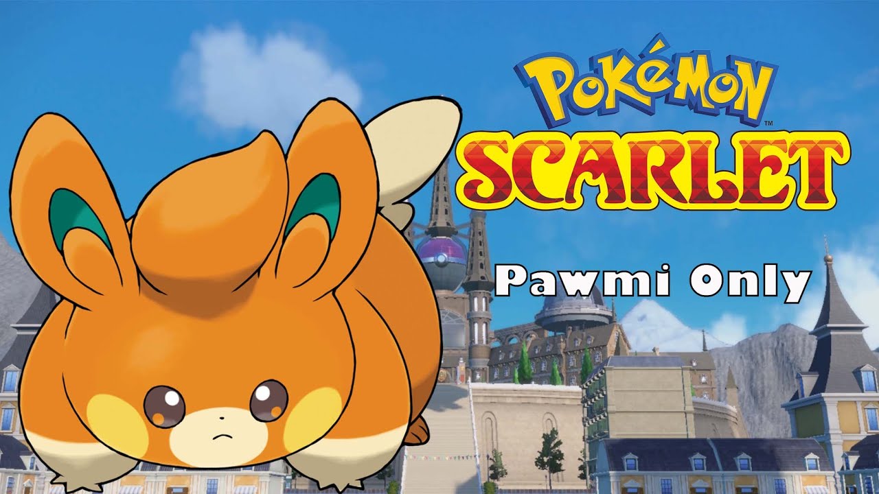 Can I Beat Pokemon Scarlet With Only Pawmi? | No Items In Battle | Pokemon Challenge