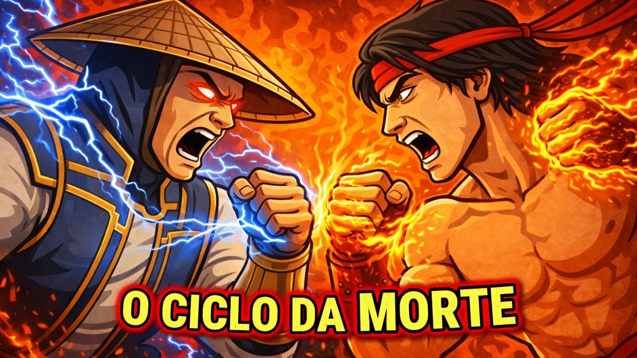 Mortal Kombat: O CICLO DA MORTE – por que Liu Kang sempre morre contra Raiden
