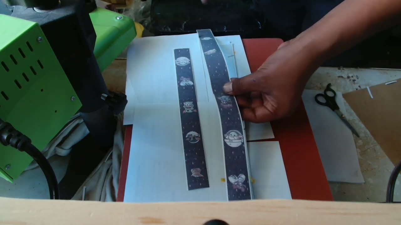 Fabricar lanyard con plancha 30 x 40 cm Gutstark